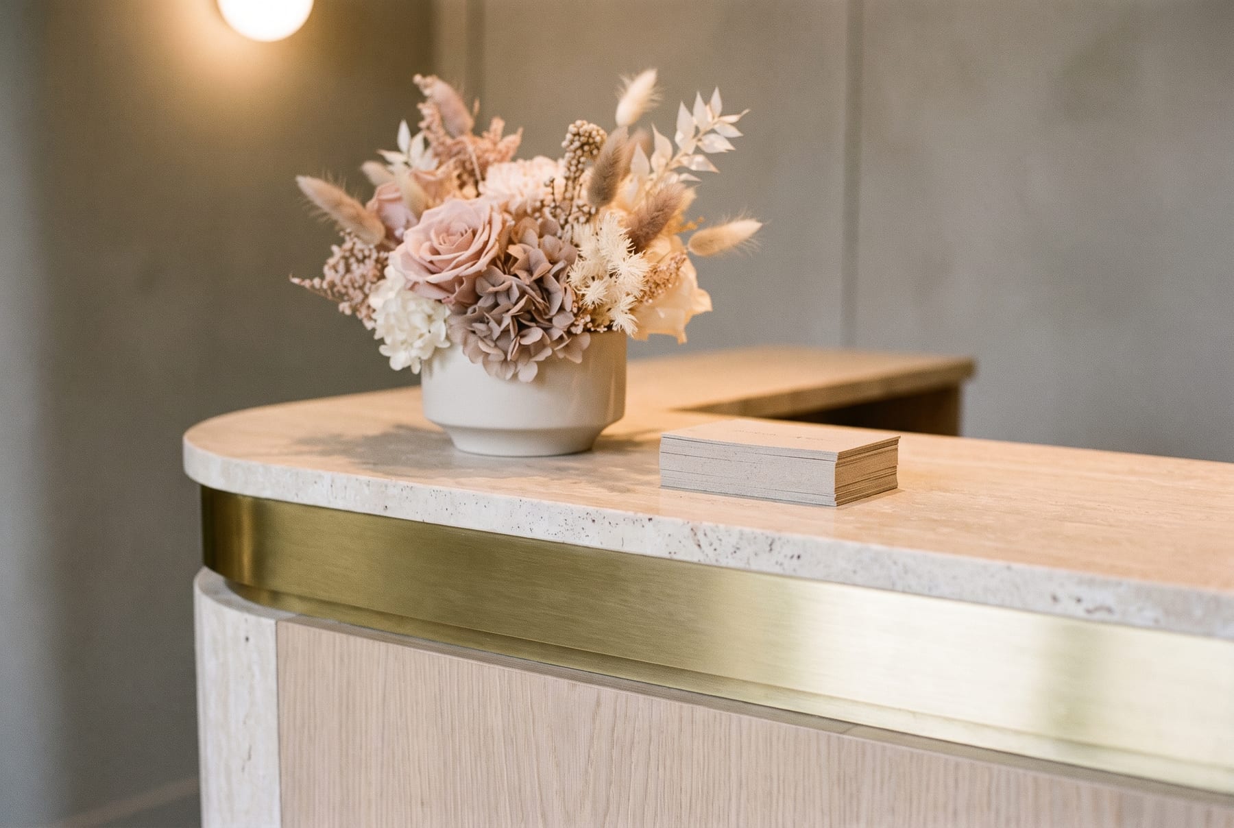 The reception at The Aesthetics Bar